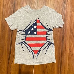 Boys flag tee